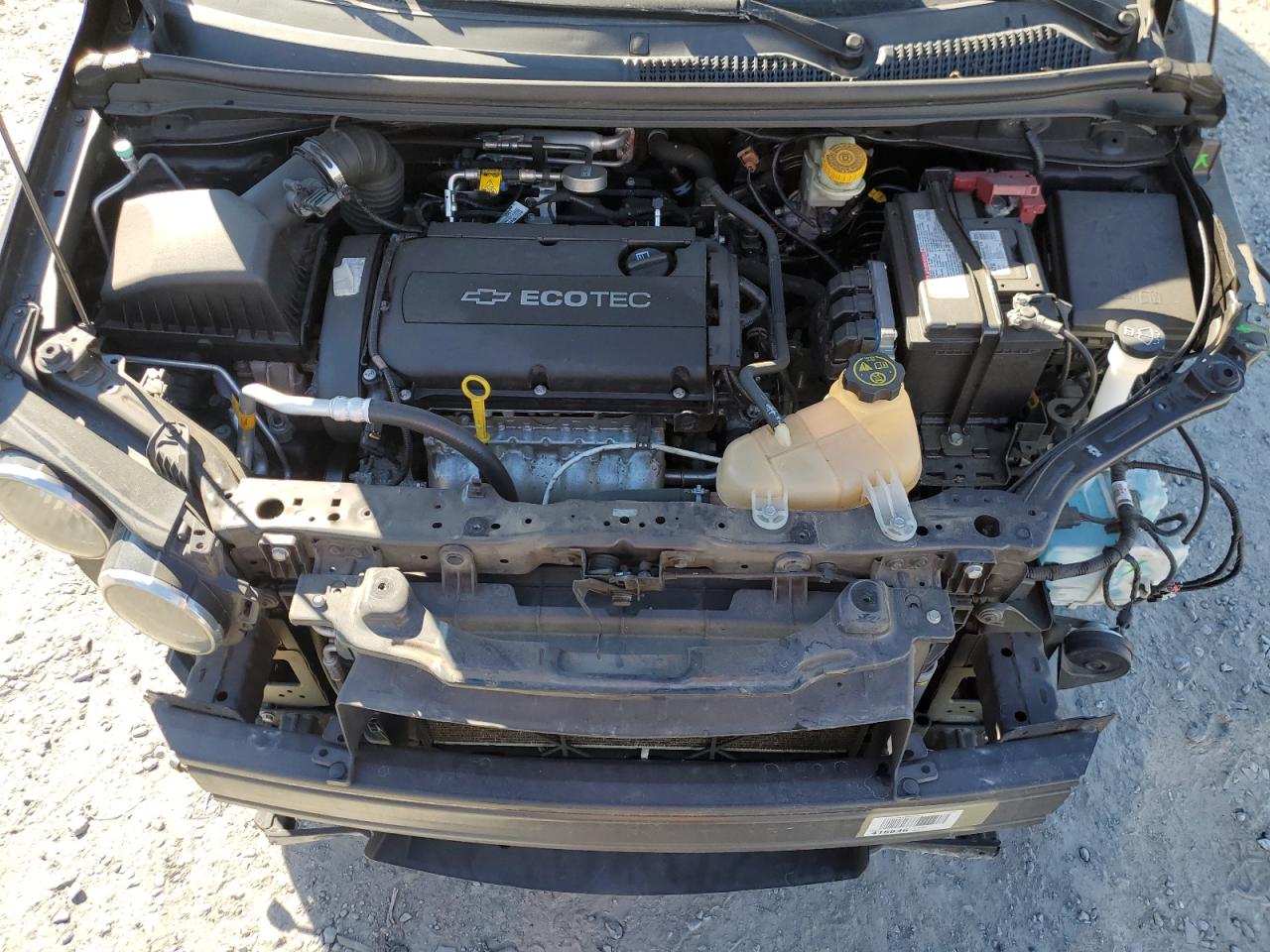 2014 Chevrolet Sonic VIN 1G1JC5SH1E4222762 Copart auction photo, front end / rear end damage thumbnail 11