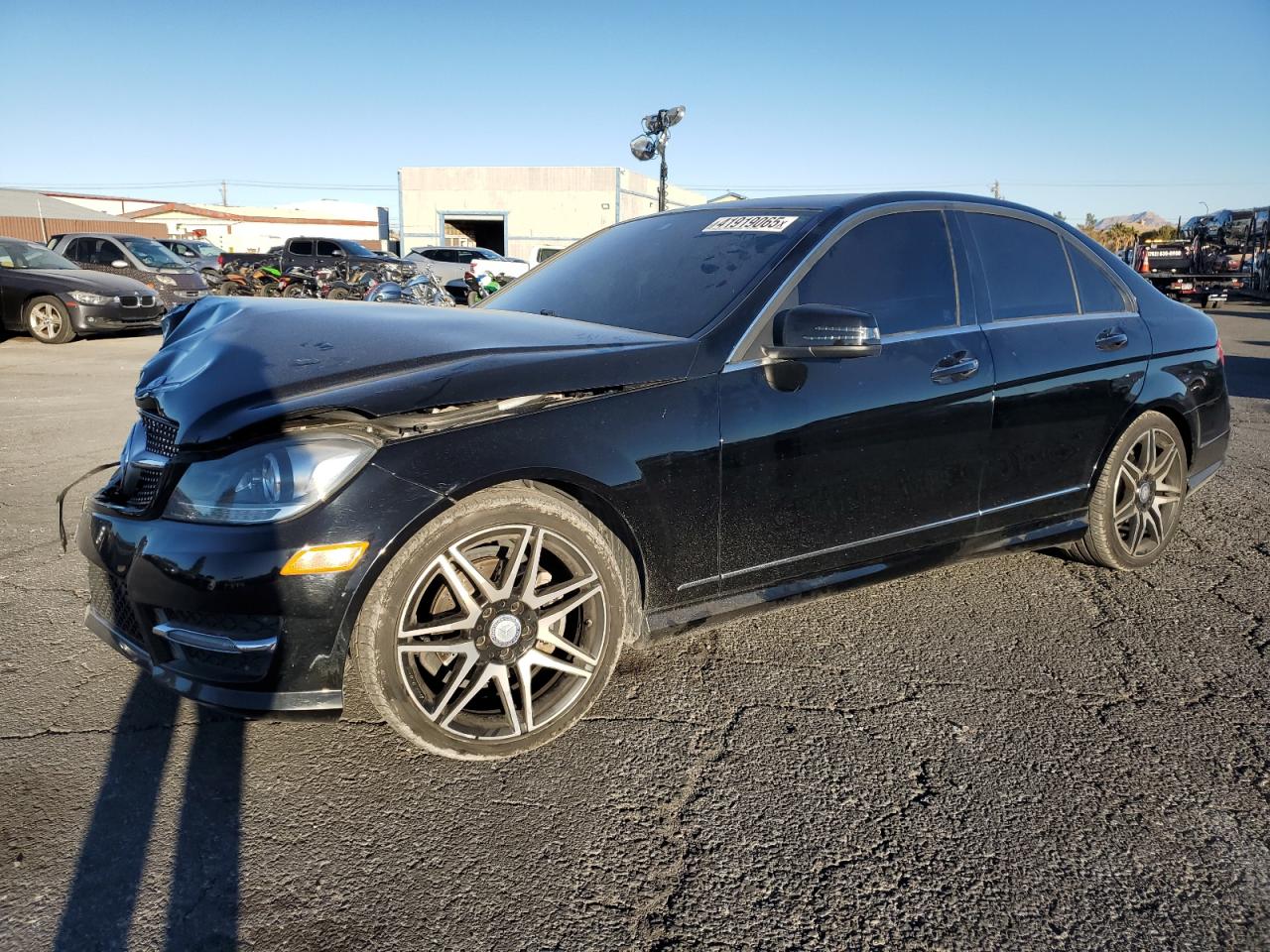 2014 Mercedes-Benz C-klasse VIN WDDGF4HB2EG226412