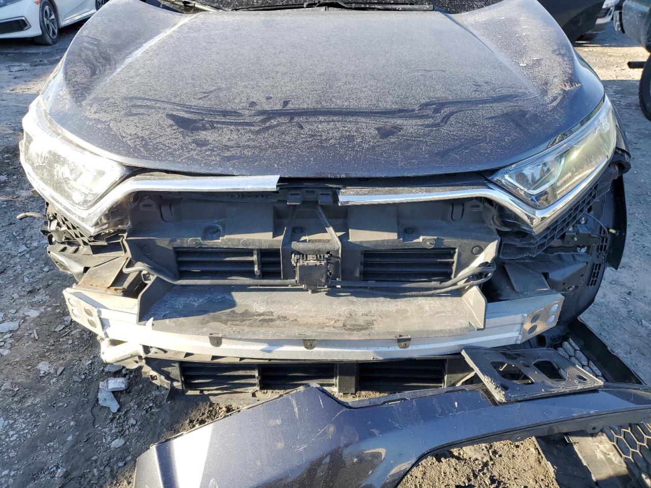 2017 Honda CR-V VIN 2HKRW2H56HH601025 Copart auction photo, front end / mechanical damage thumbnail 12