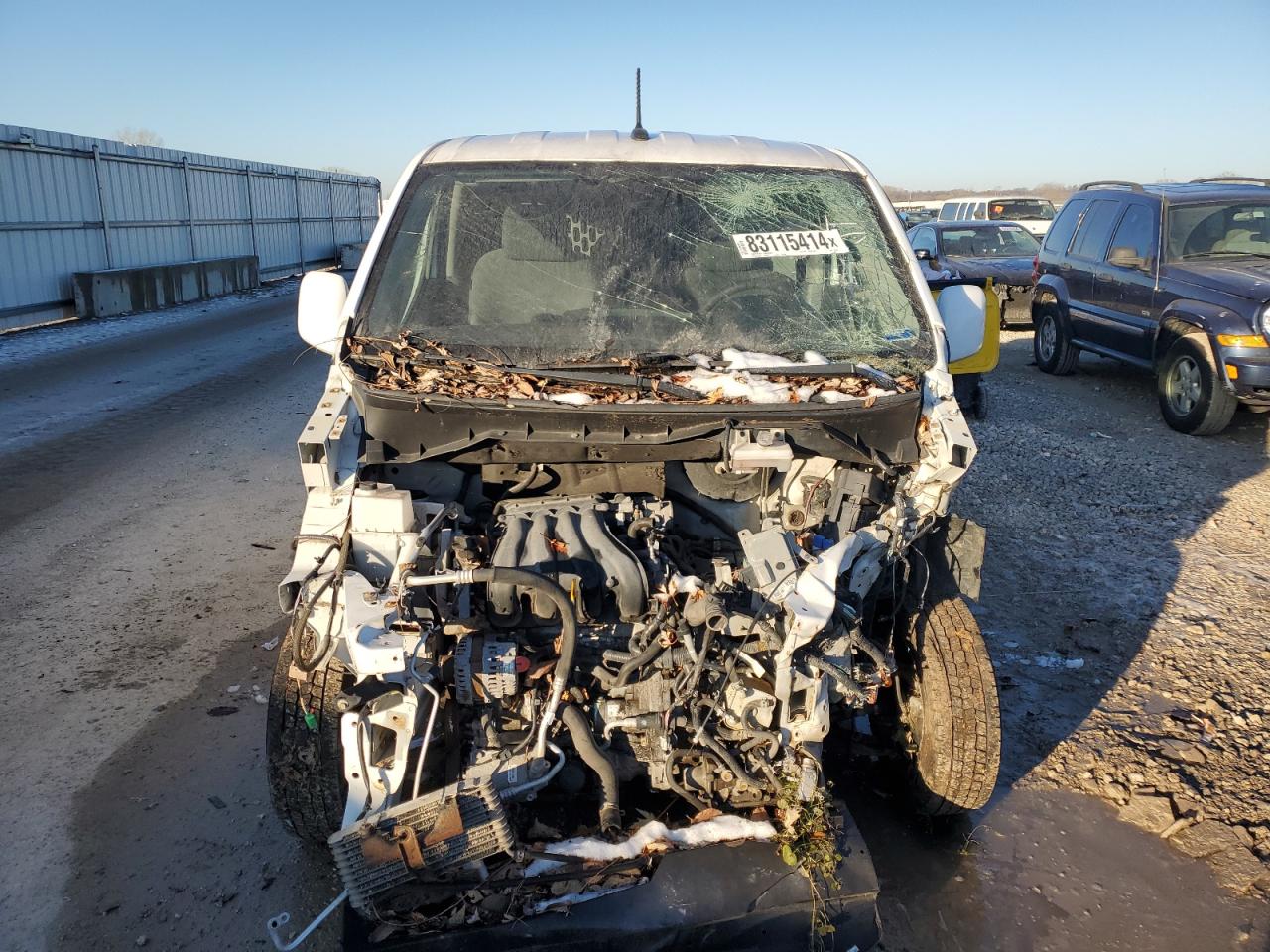 2017 Chevrolet Express VIN 3N63M0ZN8HK707543 Copart auction photo, front end damage thumbnail 5