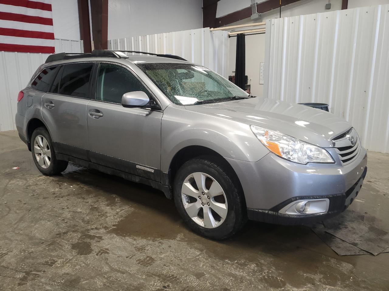 2011 Subaru Outback VIN 4S4BRBBC3B3325448 Copart auction photo, rear end / side damage thumbnail 4