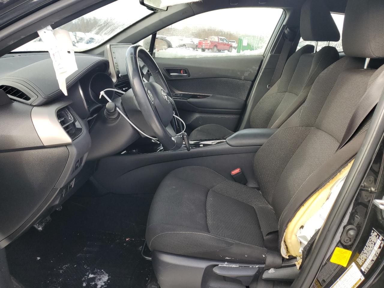 2019 Toyota C-HR VIN JTNKHMBX6K1032818 Copart auction photo, front end / side damage thumbnail 7
