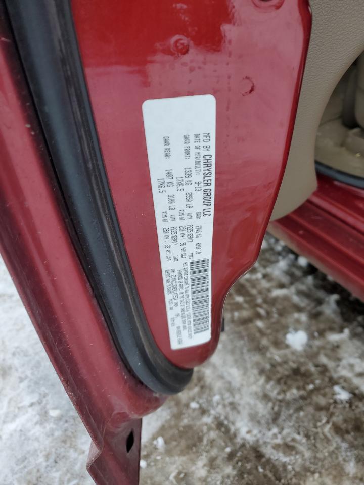 2014 Chrysler Town & Country VIN 2C4RC1CGXER147534 Copart auction photo, all over / mechanical damage thumbnail 13