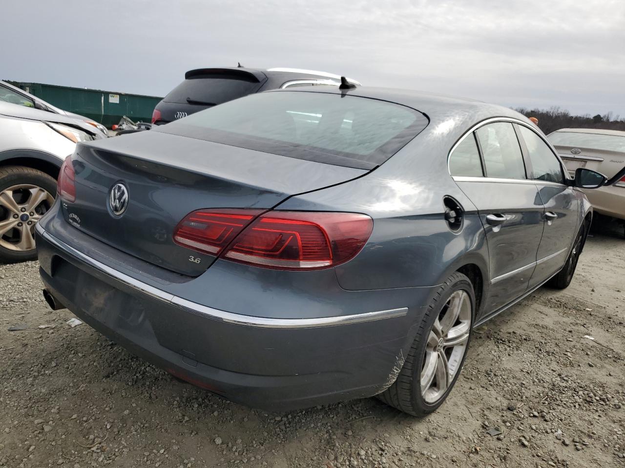 2013 Volkswagen Passat CC VIN WVWHU7AN6DE509321 Copart auction photo, front end damage thumbnail 3