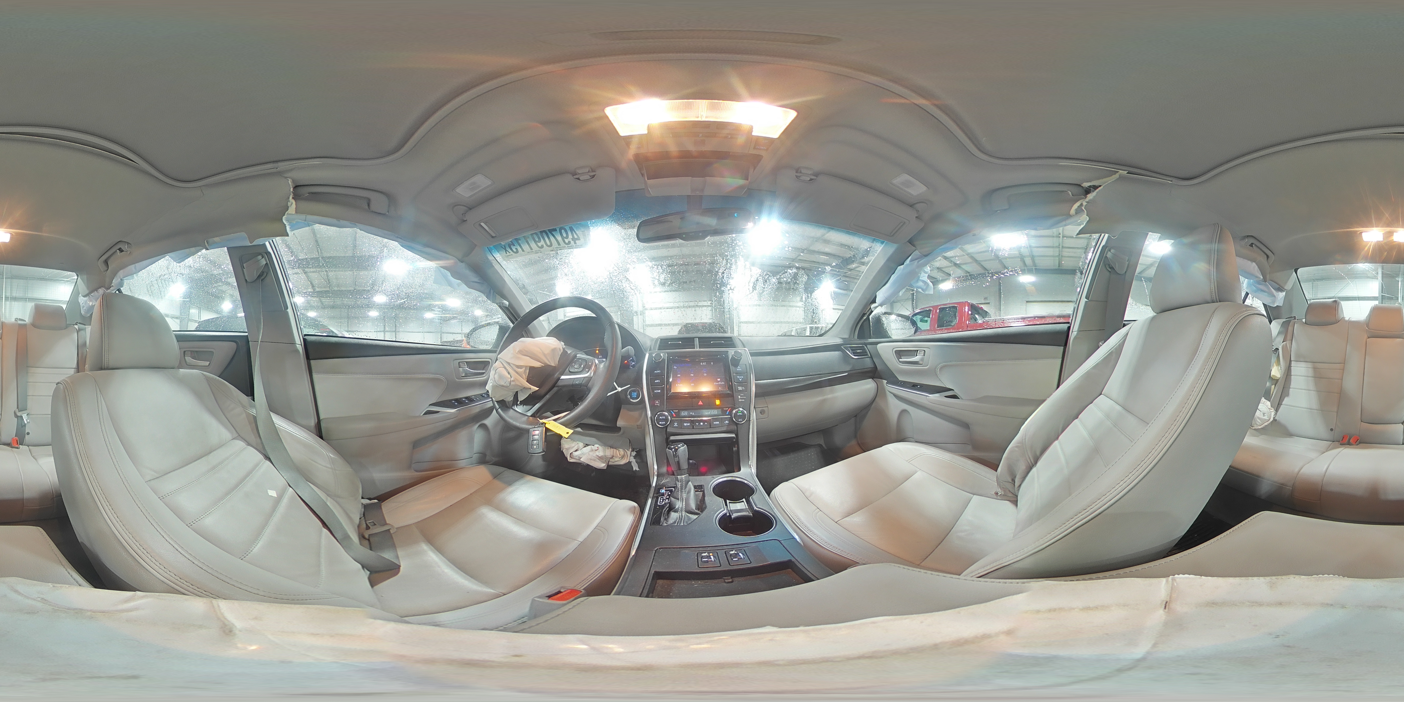 2015 Toyota Camry VIN 4T1BK1FK2FU556891 Copart auction photo, front end damage thumbnail 14