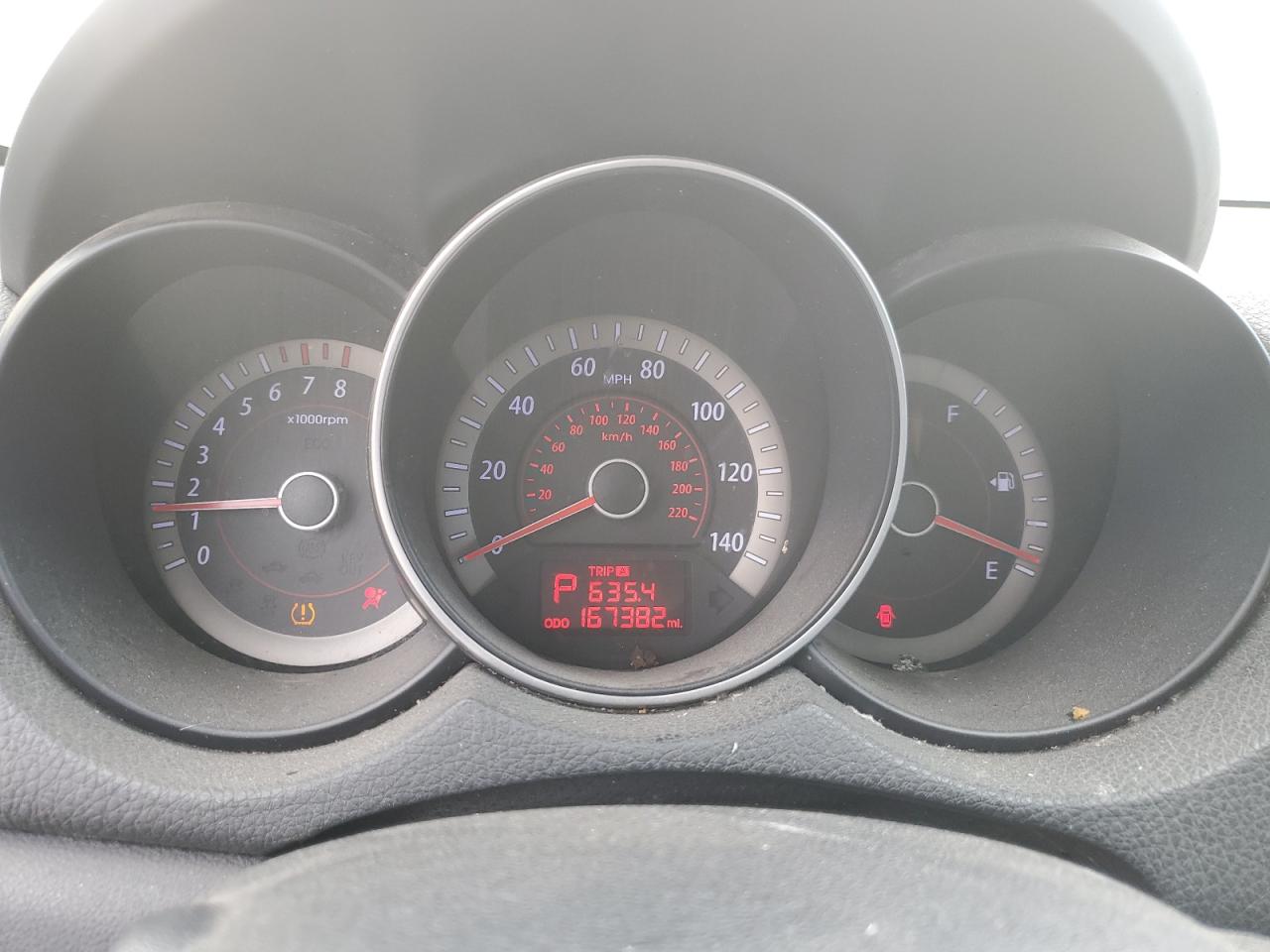 2012 KIA Forte VIN KNAFT4A28C5518662 Copart auction photo, front end / vandalism damage thumbnail 9