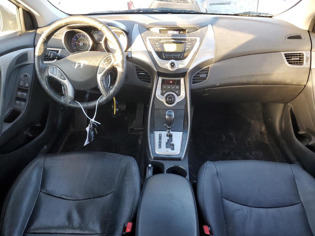 2012 Hyundai Elantra VIN KMHDH4AE5CU440655 Copart auction photo, front end damage thumbnail 8