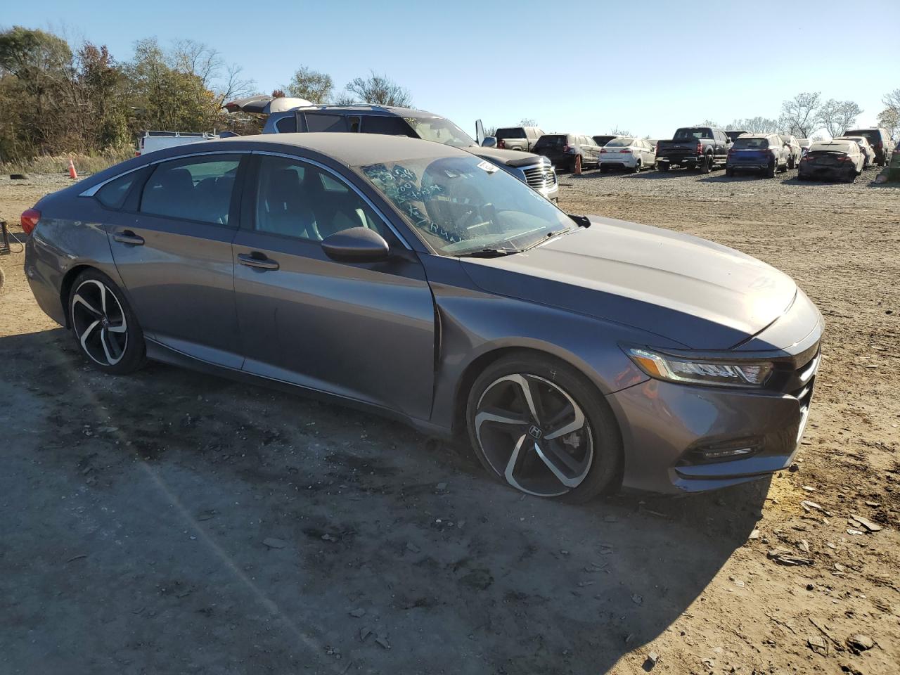 2018 Honda Accord VIN 1HGCV1F32JA212157 Copart auction photo, front end / minor dent/scratches damage thumbnail 4