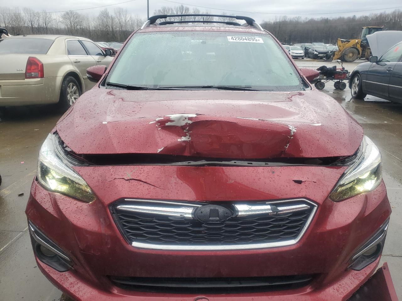 2018 Subaru Impreza VIN 4S3GTAT69J3702006 Copart auction photo, rear end damage thumbnail 5
