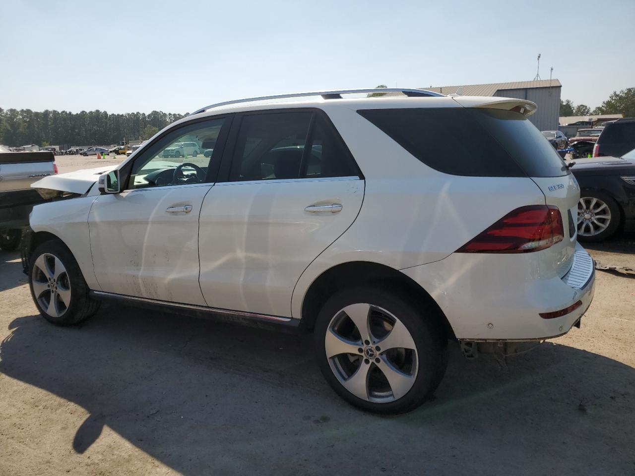 2018 Mercedes-Benz GLE VIN 4JGDA5HB8JB100740 Copart auction photo, front end / side damage thumbnail 2