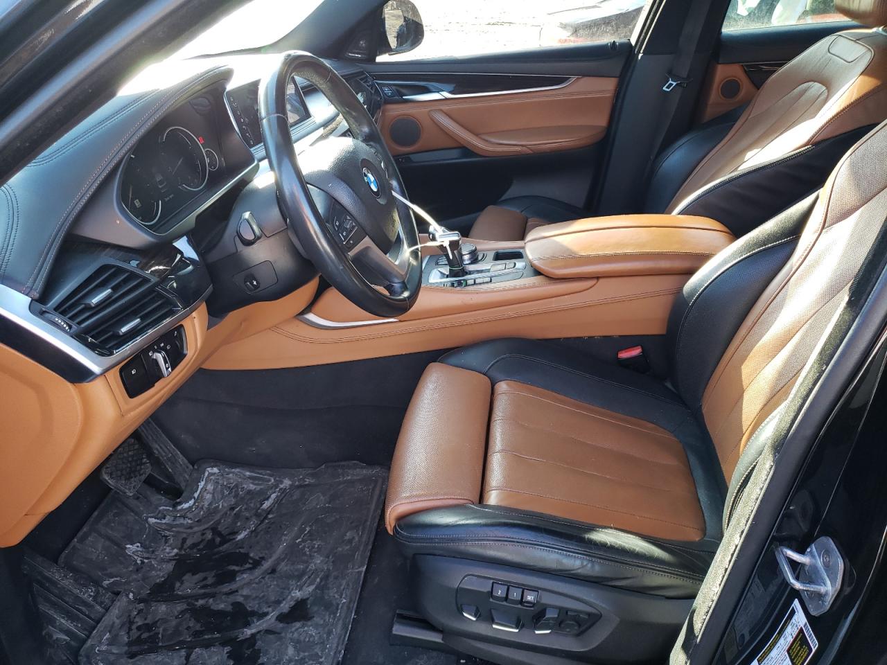 2017 BMW X6 VIN 5UXKU2C30H0X47588 Copart auction photo, vandalism damage thumbnail 7