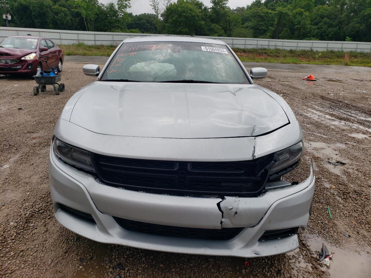 2021 Dodge Charger VIN 2C3CDXBGXMH668852 Copart auction photo, frame damage / front end damage thumbnail 5