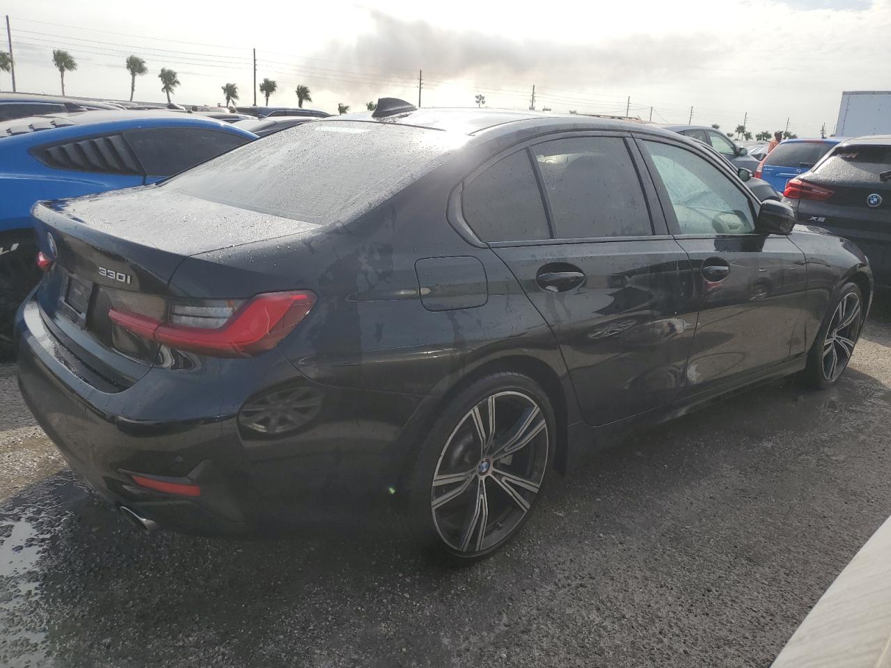 2019 BMW 3er VIN 3MW5R1J59K8A03917 Copart auction photo, water/flood damage thumbnail 3