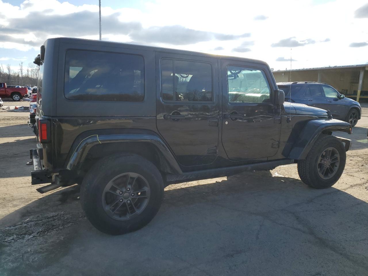 2017 Jeep Wrangler VIN 1C4HJWEG5HL531293 Copart auction photo, rear end / minor dent/scratches damage thumbnail 3