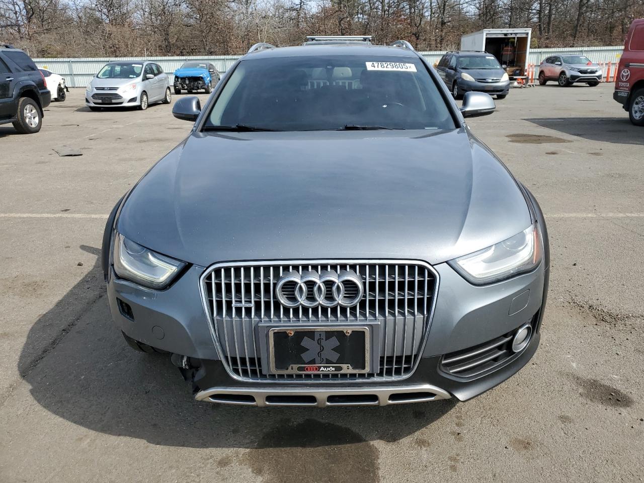 2015 Audi A4 VIN WA1UFAFL6FA122351 Copart auction photo, front end / undercarriage damage thumbnail 5