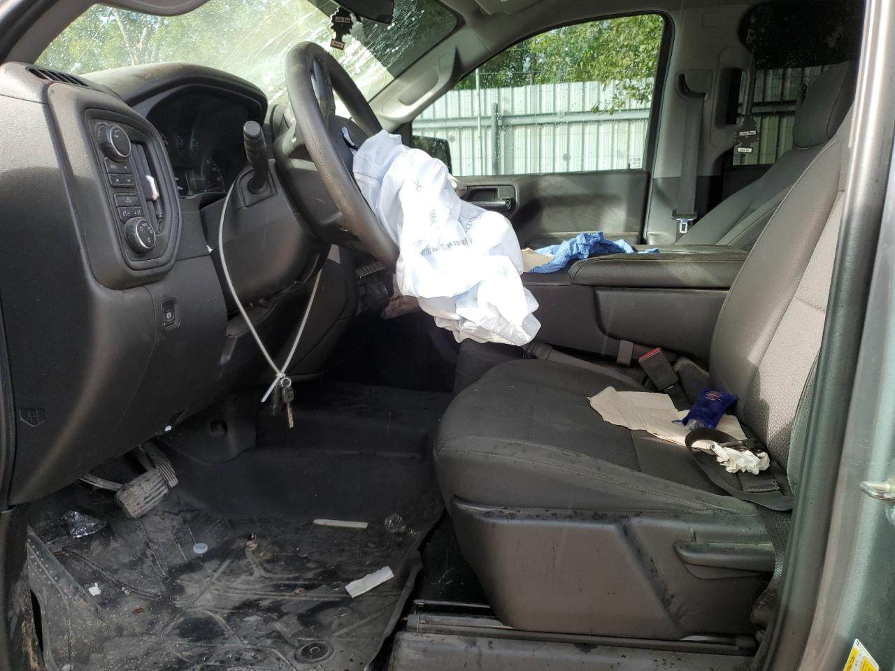2020 Chevrolet Silverado VIN 3GCPYCEF1LG209530 Copart auction photo, front end damage thumbnail 7
