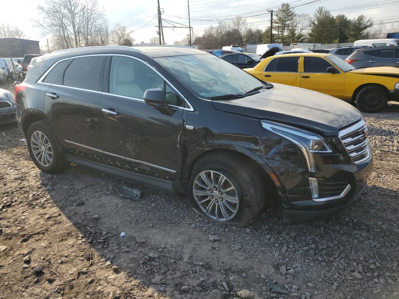 2018 Cadillac XT5 VIN 1GYKNDRS1JZ159400 Copart auction photo, side damage thumbnail 4