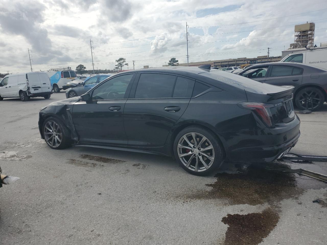2024 Cadillac CT5 VIN 1G6DR5RW0R0100241 Copart auction photo, front end damage thumbnail 2