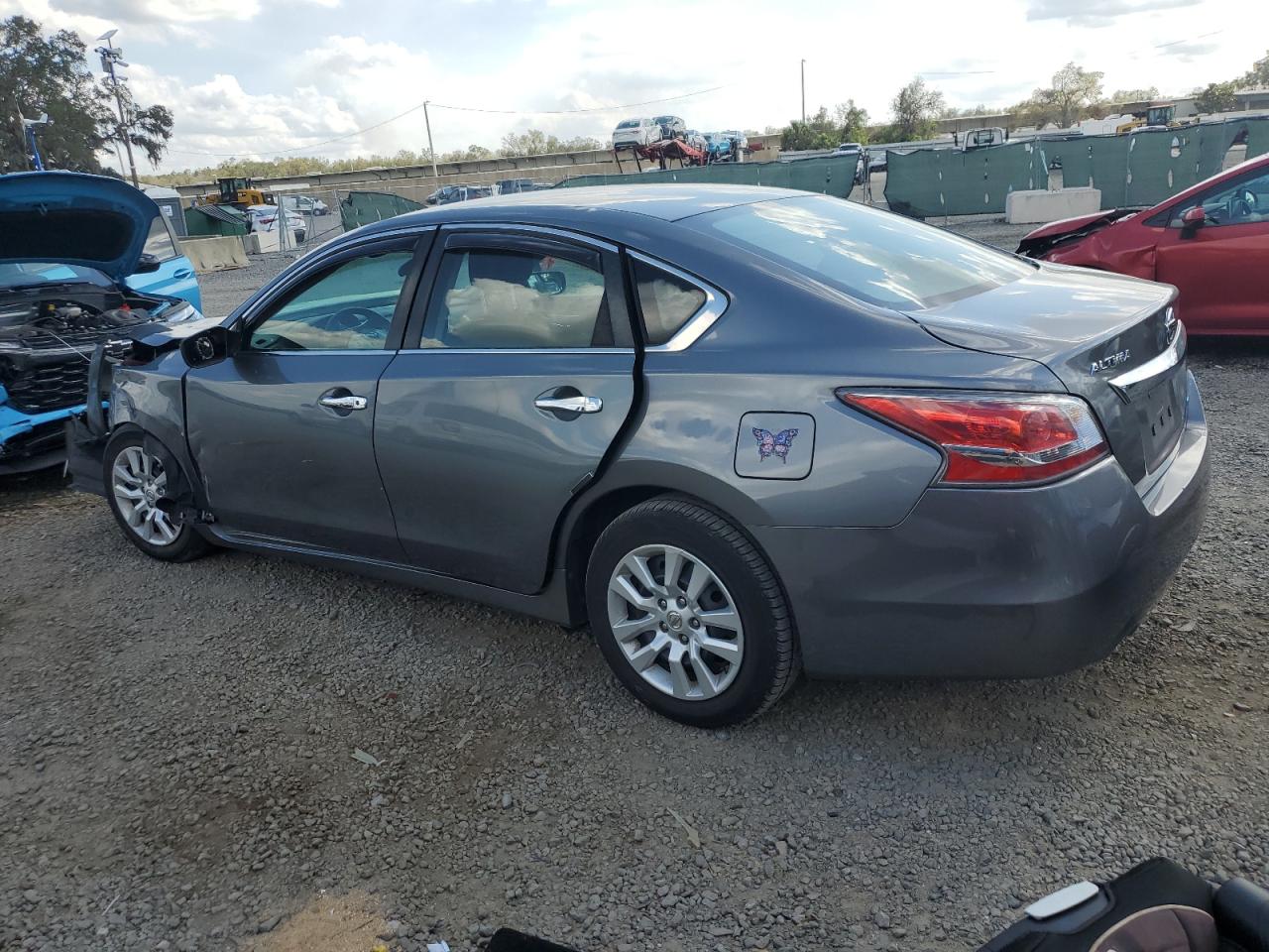 2014 Nissan Altima VIN 1N4AL3AP2EN374909 Copart auction photo, front end / side damage thumbnail 2