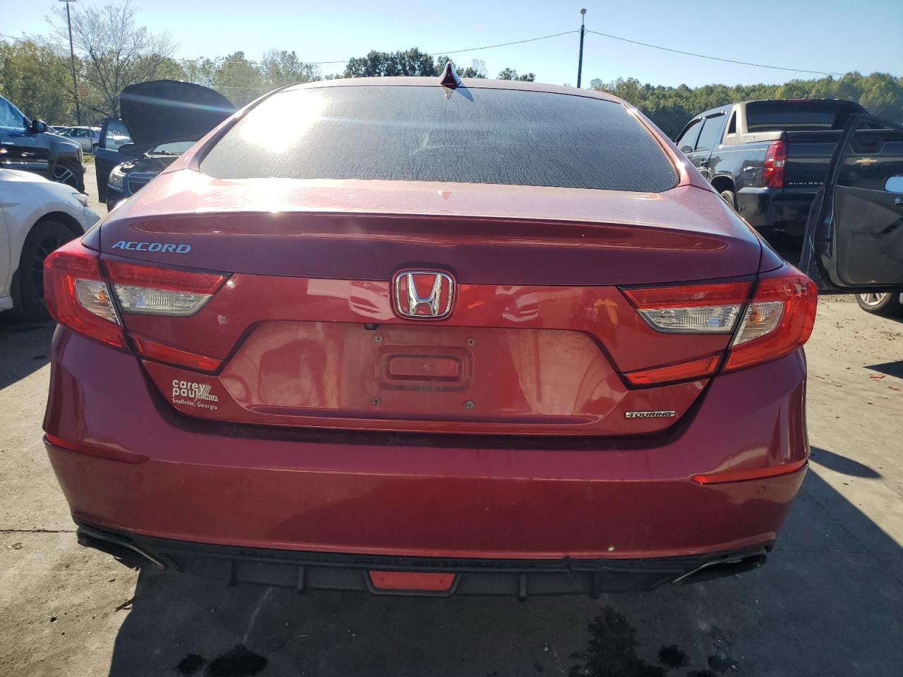 2018 Honda Accord VIN 1HGCV1F90JA166946 Copart auction photo, front end damage thumbnail 6