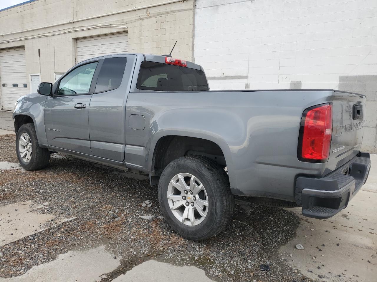 2022 Chevrolet Colorado VIN 1GCHSCEA6N1154195 Copart auction photo, front end / side damage thumbnail 2