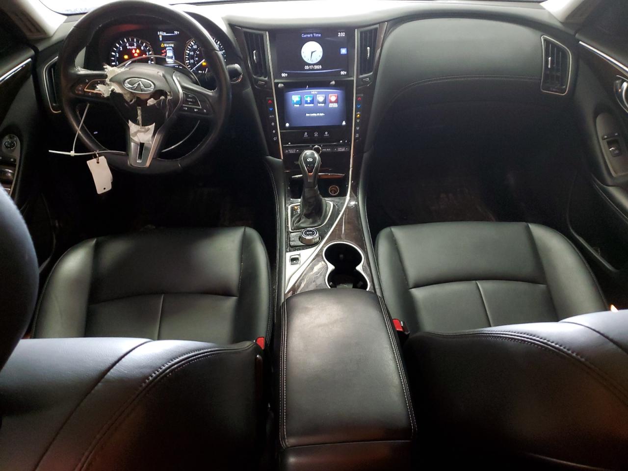 2019 Infiniti Q50 VIN JN1EV7AR2KM555382 Copart auction photo, rear end / front end damage thumbnail 8