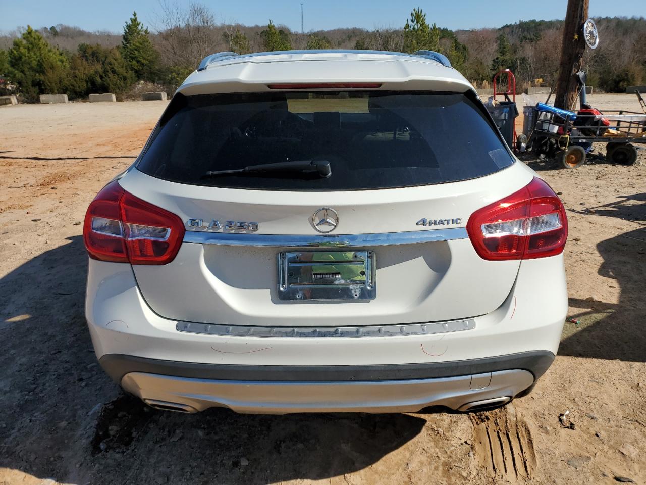 2016 Mercedes-Benz GLA-klasse VIN WDCTG4GBXGJ269015 Copart auction photo, front end / side damage thumbnail 6