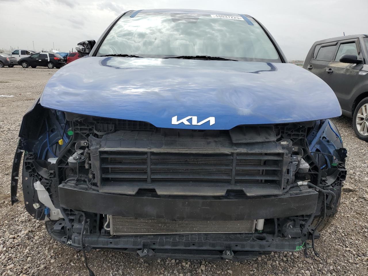 2023 KIA Sportage VIN 5XYK33AF7PG094824 Copart auction photo, front end / side damage thumbnail 5