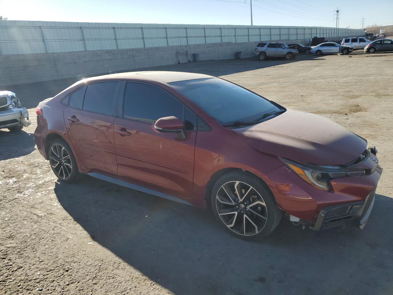 2022 Toyota Corolla VIN 5YFP4MCE5NP107351 Copart auction photo, front end damage thumbnail 4