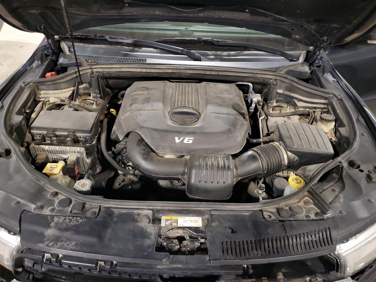 2014 Dodge Durango VIN 1C4RDJDG5EC412283 Copart auction photo, front end / minor dent/scratches damage thumbnail 12