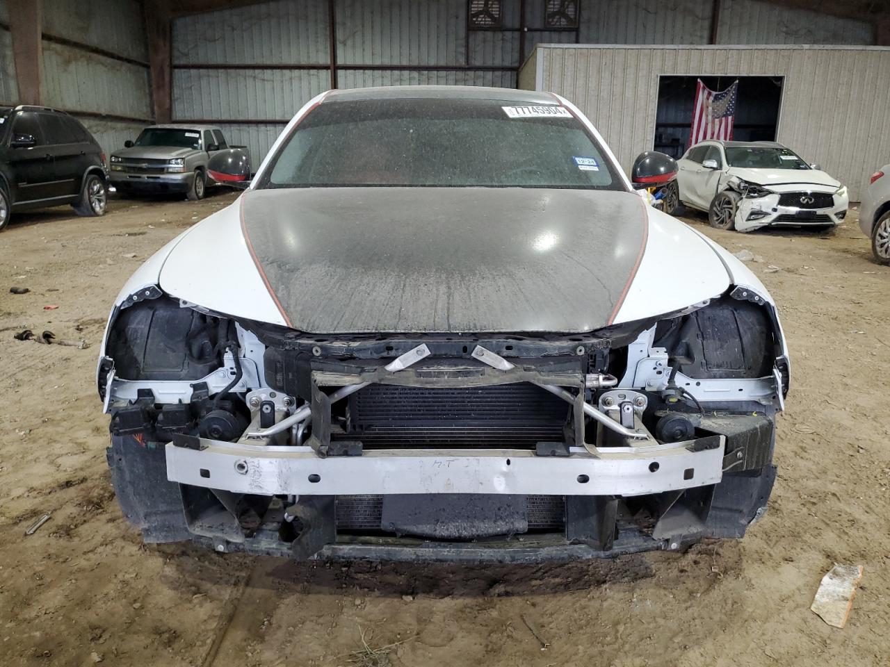 2018 Alfa Romeo Giulia VIN ZARFAECNXJ7599015 Copart auction photo, rear end / front end damage thumbnail 5