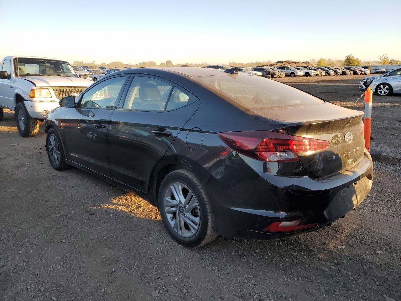 2020 Hyundai Elantra VIN 5NPD84LF7LH534153 Copart auction photo, front end damage thumbnail 2
