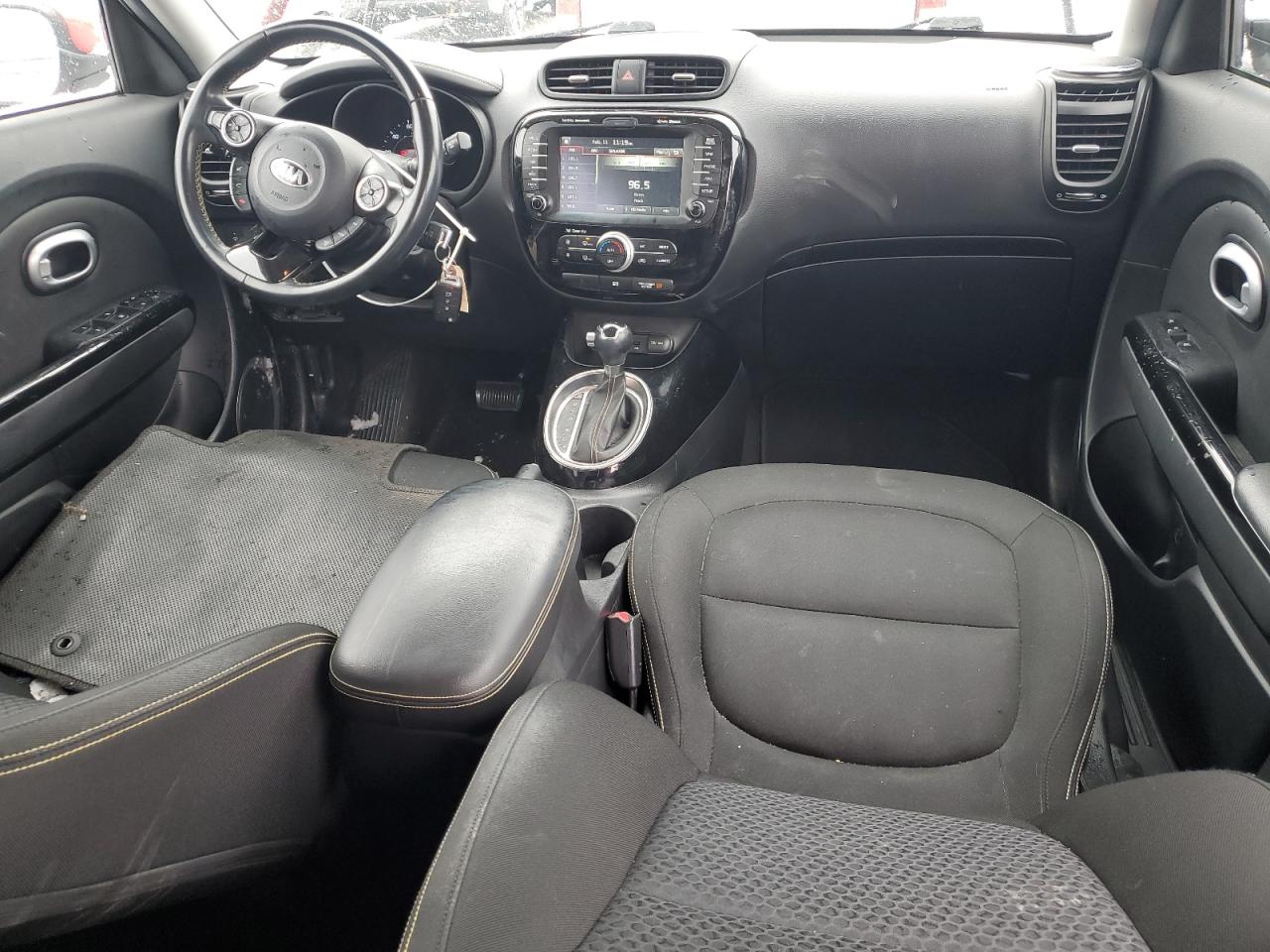 2015 KIA Soul VIN KNDJP3A59F7769589 Copart auction photo, front end / side damage thumbnail 8