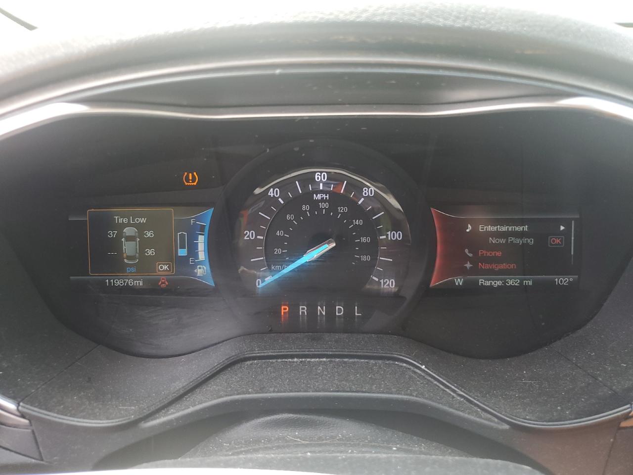 2019 Ford Fusion VIN 3FA6P0LU5KR143779 Copart auction photo, all over damage thumbnail 9