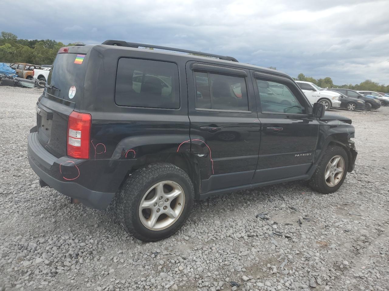 2014 Jeep Liberty (Patriot) VIN 1C4NJPBB7ED821431 Copart auction photo, front end damage thumbnail 3