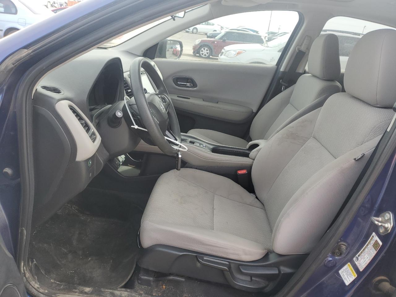 2016 Honda HR-V VIN 3CZRU5H51GM727996 Copart auction photo, rear end / minor dent/scratches damage thumbnail 7