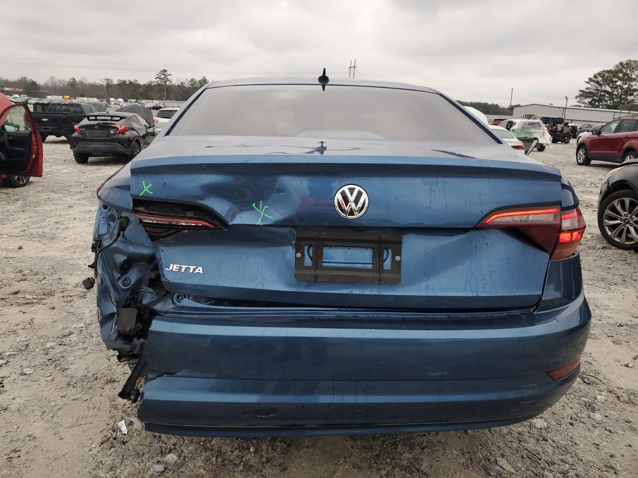 2019 Volkswagen Jetta VIN 3VWC57BU8KM073041 Copart auction photo, rear end damage thumbnail 6