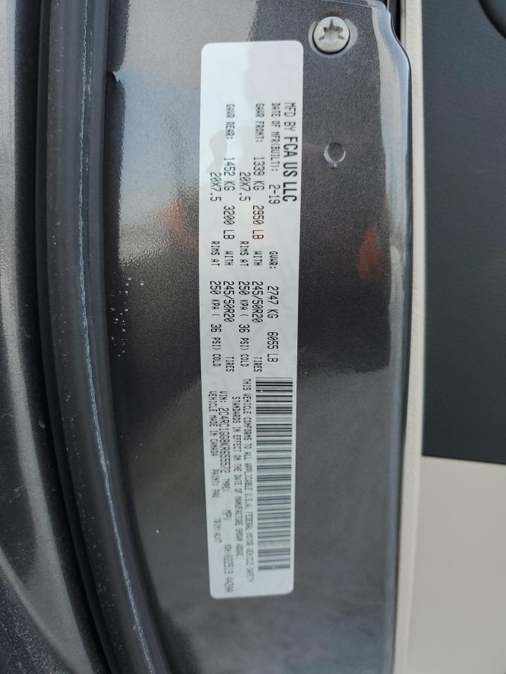2019 Chrysler Pacifica VIN 2C4RC1GG8KR655572 Copart auction photo, front end / minor dent/scratches damage thumbnail 14
