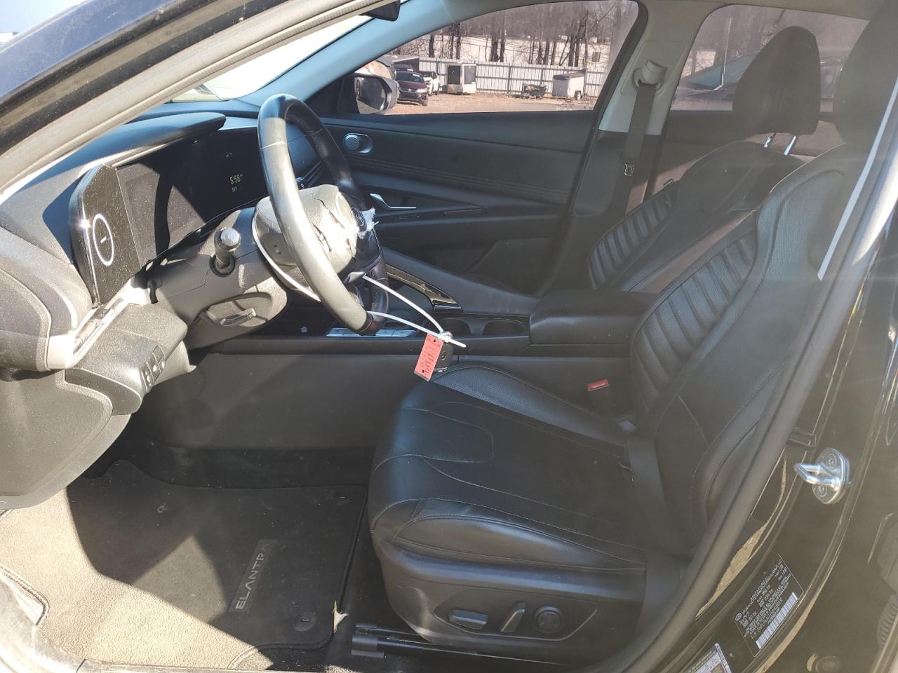 2021 Hyundai Elantra VIN 5NPLP4AG2MH030010 Copart auction photo, front end damage thumbnail 7