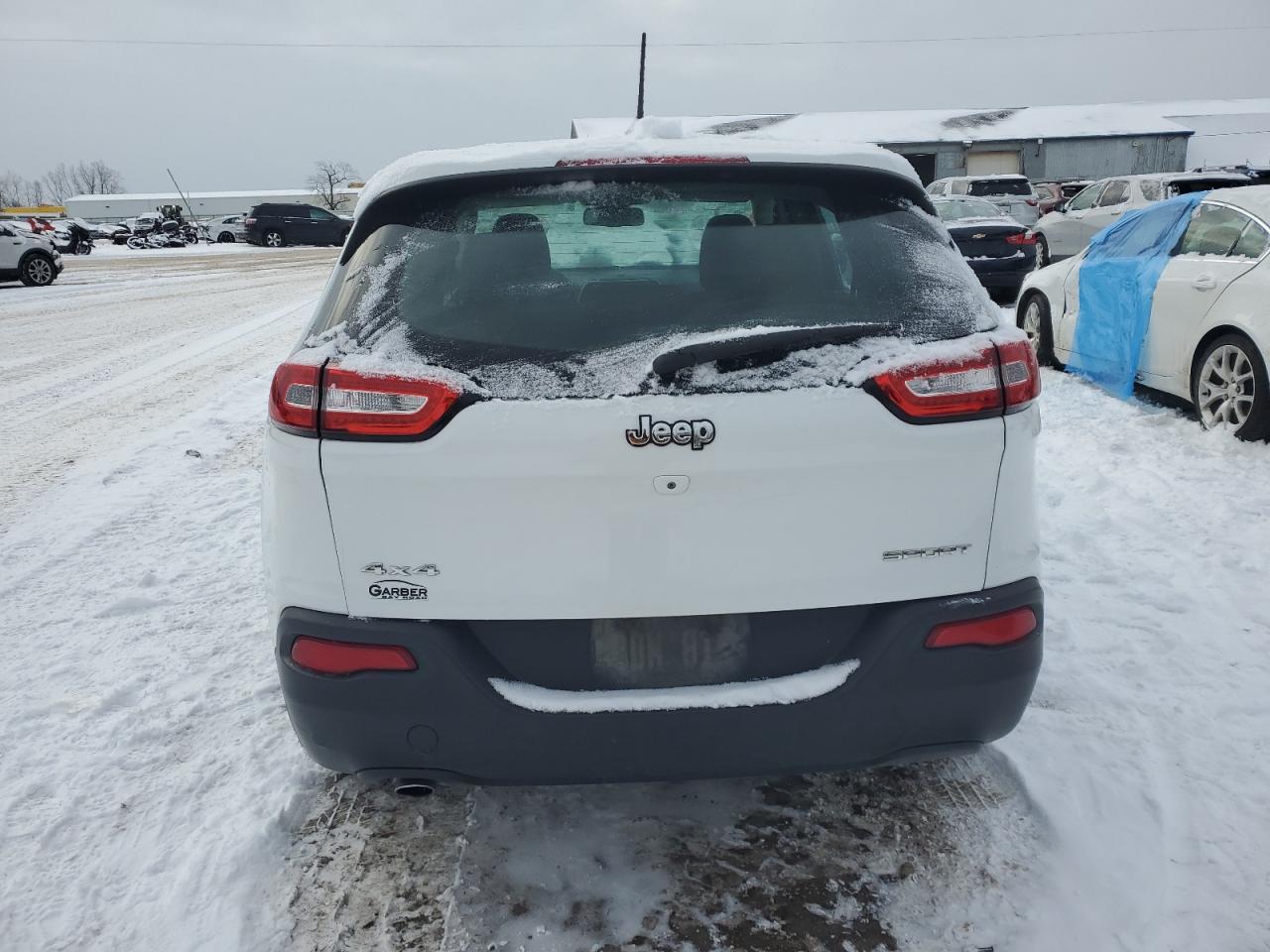 2015 Jeep Grand Cherokee VIN 1C4PJMAB8FW648453 Copart auction photo, front end damage thumbnail 6