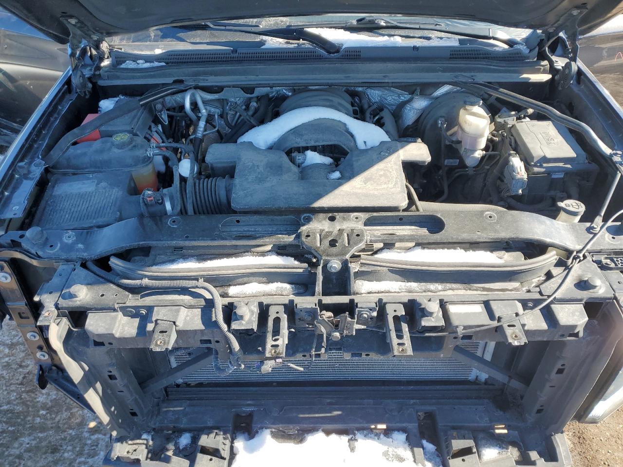 2015 Chevrolet Tahoe VIN 1GNSKBKCXFR225169 Copart auction photo, front end / side damage thumbnail 12