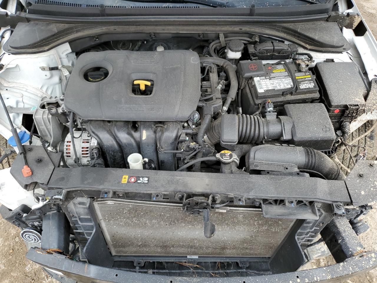 2020 Hyundai Elantra VIN 5NPD84LF2LH595863 Copart auction photo, front end / rear end damage thumbnail 12