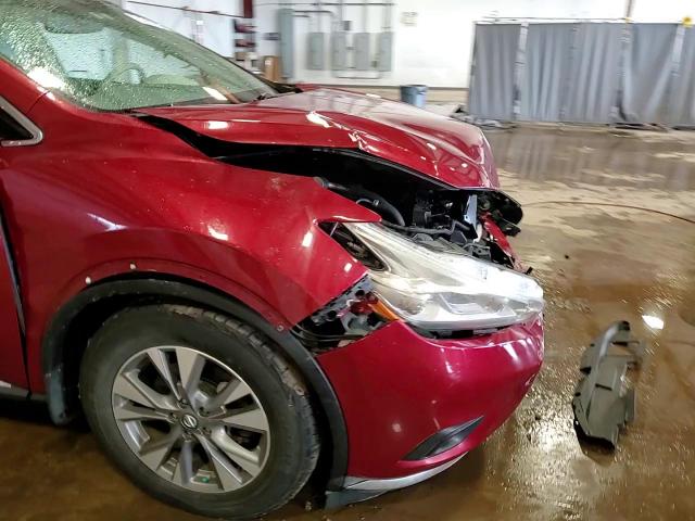 2016 Nissan Murano VIN 5N1AZ2MH2GN154403 Copart auction photo, front end damage thumbnail 14