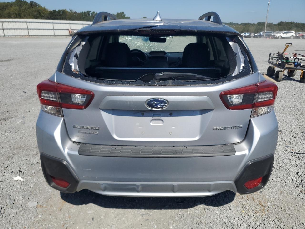 2020 Subaru XV VIN JF2GTAECXL8273758 Copart auction photo, top/roof / rear end damage thumbnail 6