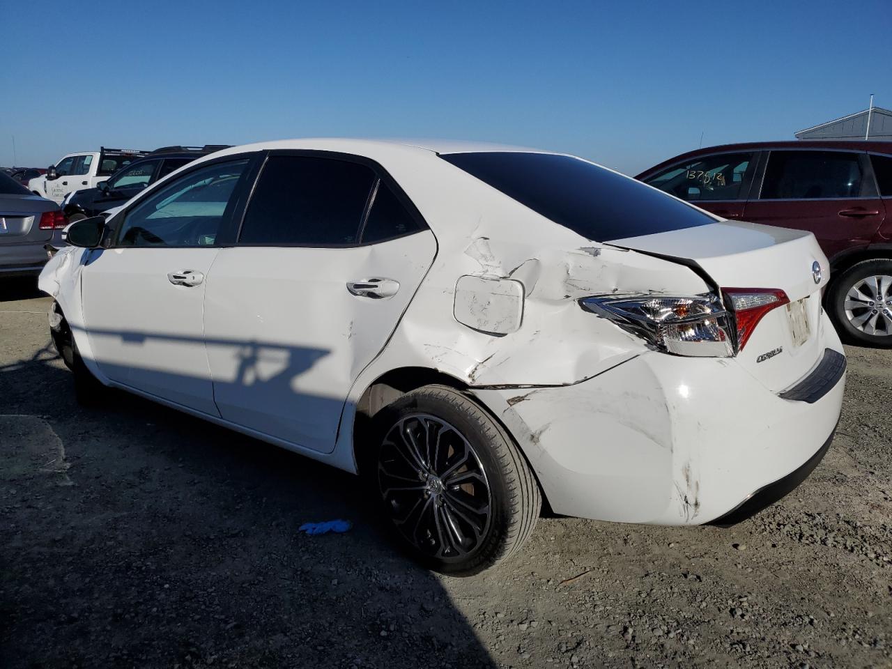 2016 Toyota Corolla VIN 5YFBURHE7GP421439 Copart auction photo, all over / all over damage thumbnail 2