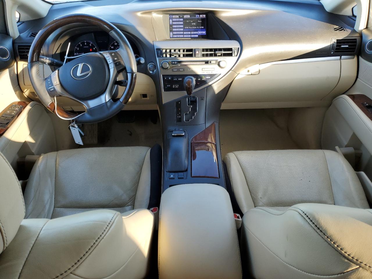 2015 Lexus RX VIN 2T2ZK1BA5FC178512 Copart auction photo, front end / side damage thumbnail 8