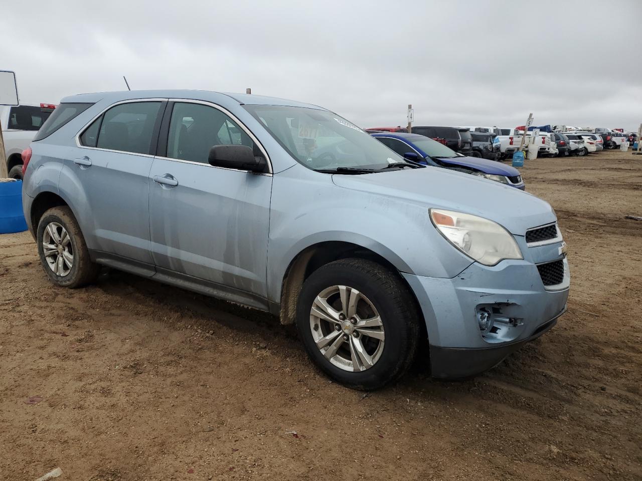 2015 Chevrolet Equinox VIN 2GNALAEK8F6258107 Copart auction photo, side / mechanical damage thumbnail 4