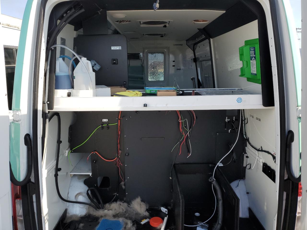 2024 Mercedes-Benz Sprinter VIN W1Y4NBHY2RT163684 Copart auction photo, top/roof / front end damage thumbnail 10