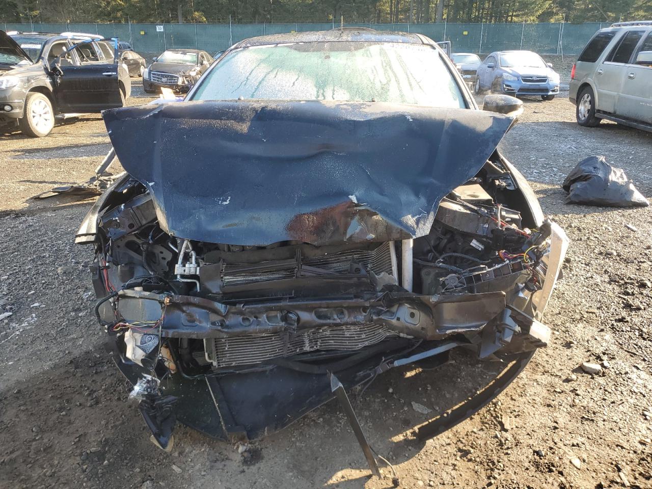 2013 Ford Focus VIN 1FADP3K26DL164652 Copart auction photo, front end / side damage thumbnail 5