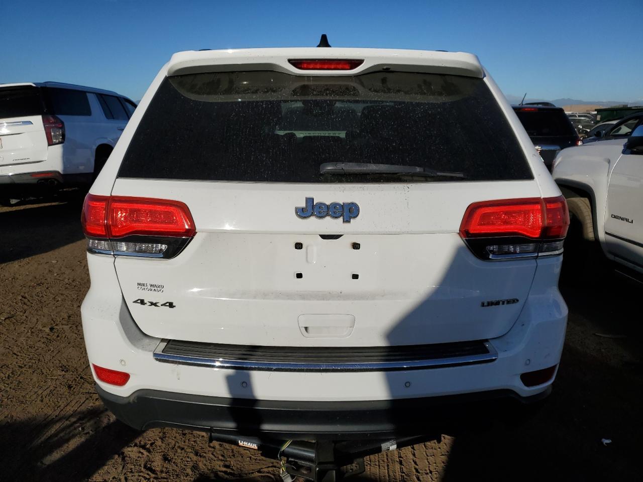 2015 Jeep Grand Cherokee VIN 1C4RJFBG7FC243460 Copart auction photo, front end / side damage thumbnail 6